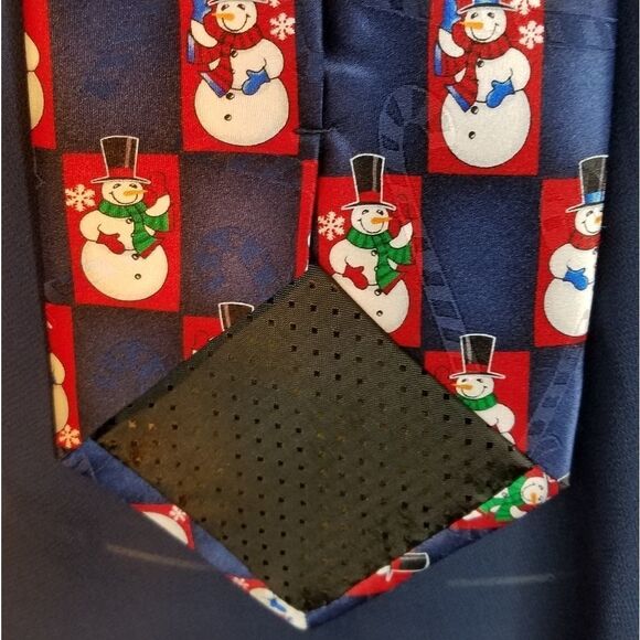 HALLMARK Snowman Christmas TieAA‎ - Picture 4 of 6